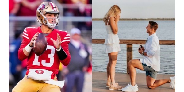 Brock Purdy quiere darle a su novia la mayor sensación de seguridad